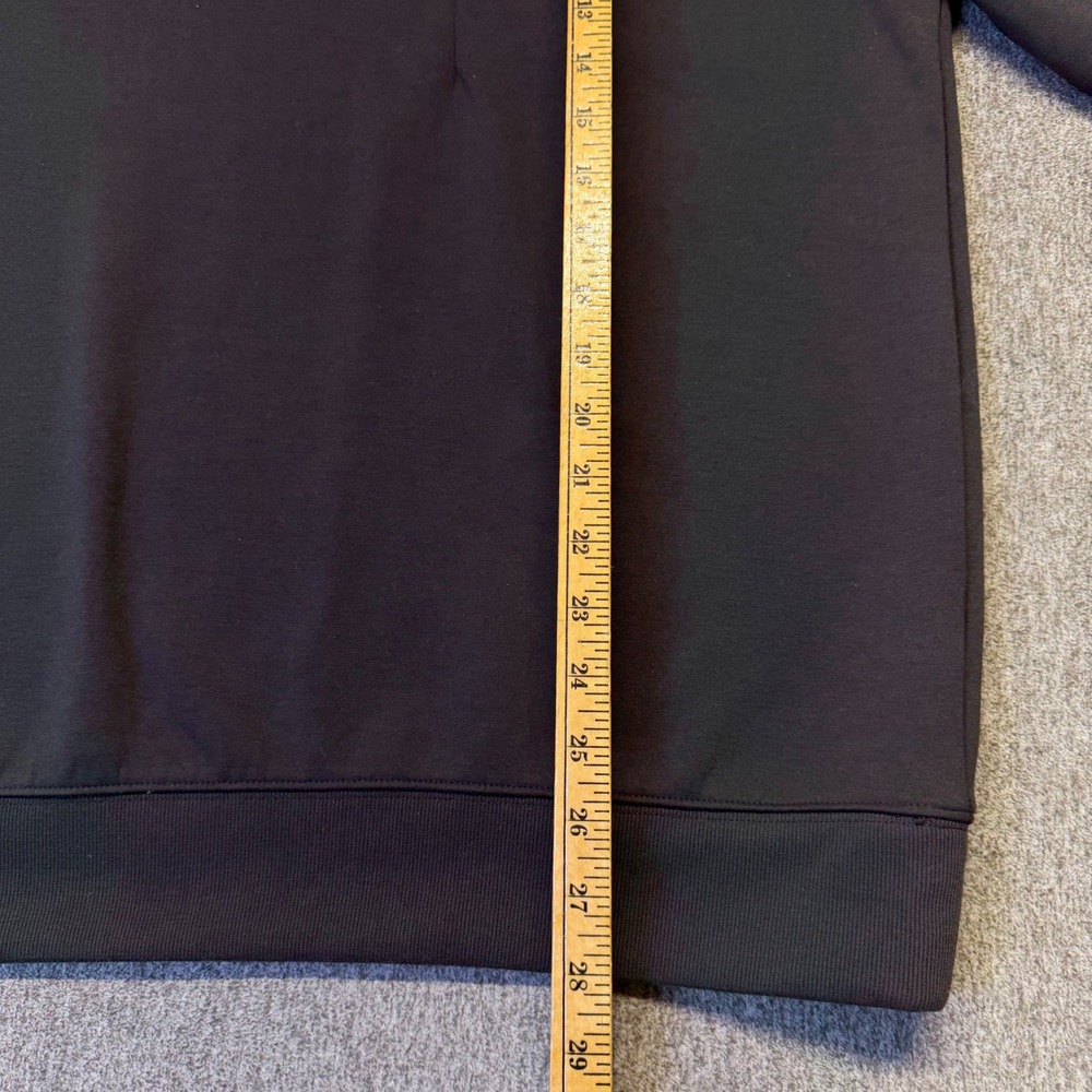 VRST Mens Limitless Crewneck Sweatshirt Black Zipper Pocket Pullover RN104141 M - Picture 6 of 9